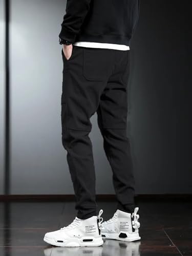 Image of Track Pant for Men || Track Pants || Plain Track Pant (Rib-Trackpant)