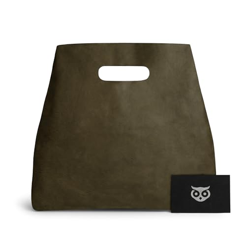 Bolso minimalista Hide & Drink para mujer en cuero miniatura 4