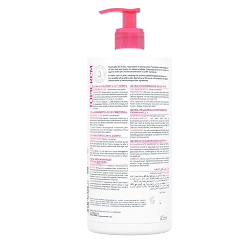 Topicrem Ultra-Moisturizing Body Milk 2 x 500ml