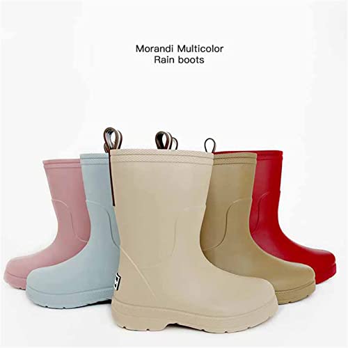 Baby Kids Easy On Antiskid Rain Shoes Boots for Toddler Little Kid Short Rain Boots Lightweight Rainy Day Shoes 5 Boots2