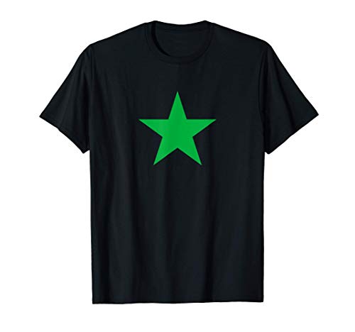 Kiwi Green Star sur plusieurs couleurs T-Shirt