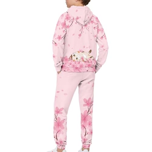 Youth Oversized Hoodie 2024 Trendy Loose Fit Cute Trendy Hoodie Set Offering a Secure and Stylish Fit4