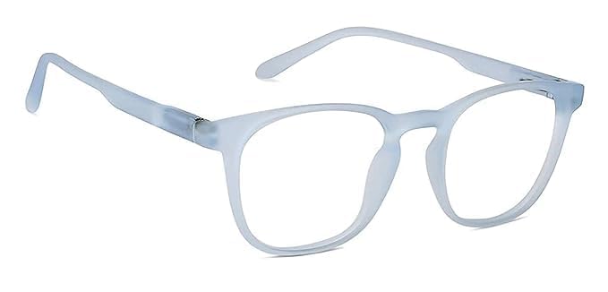 Image of Premium Zero Power Blue Cut With Photochromic Lens | Anti Glare and UV Protection Full Frame Navigator Unisex Spectacles Glasses