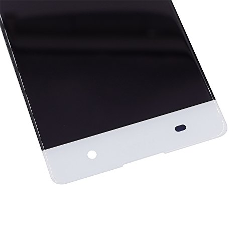 Image of LCD Screen Display with Digitizer Touch Panel Without Bezel Frame Compatible with Sony Xperia XA F3111 F3113 F3115(White)