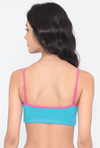 Image of Laavian Women's Modal, Elastane Non-padded Wire Free Beginners Bra
