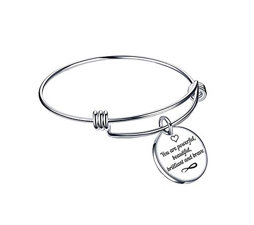 Yellow Chimes Bracelet for Women You are Powerful,Beautiful,Brilliant & Brave Fashionable Inspirational Message Steel Charm Bracelet for Girls and Women (B089D9N4GB) Amazon Price History, Amazon Price Tracker