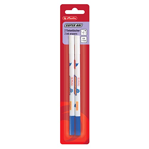 Herlitz Super Shark Pen, linjebredde: 1 mm, pakke med 2