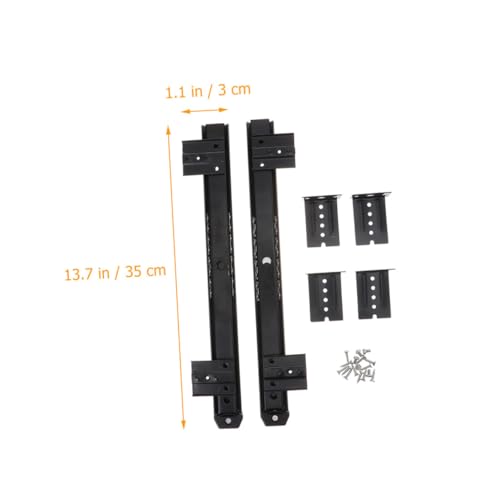 Glissière clavier silencieuse en acier à roulements pour installation facile