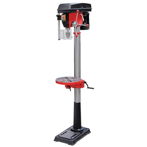 Trapano a Colonna Valex TR16AB. Alimentazione elettrica, potenza 450W. 16 velocità (200-2.900 giri/min).