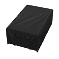 iBirdie Outdoor Patio Furniture Set Covers 110 x 56 inch fit 4 x 9 ft, 56, 54, 52 inch Wide, 110, 108, 106 inch Long Outside Dining Table and Chairs, Waterproof Weatherproof Cover, Heavy Duty 600D