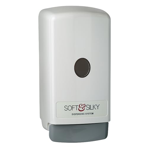 Health Guard 9950ZPL Soft & Silky Bag-In-Box Dispenser, Plastic, 800 mL, Off-White