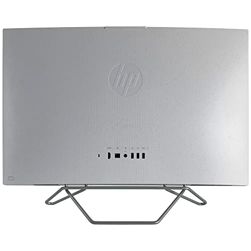 Image of HP 27 inch Full HD Touchscreen All-in-One Desktop Computer - AMD Ryzen 7 5700U 8-Core up to 4.30 GHz Processor, 16GB DDR4 RAM, 256GB NVMe SSD, AMD Radeon Graphics, Windows 11 Home