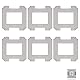 Pack of 6 Cleaning Pad Replacement for Ecovacs Winbot W2 Omni / W2 / W1 Pro / W1 Window Cleaning Robots,Reusable and Washable Window Robot Wipes for Dust-Free Cleaning