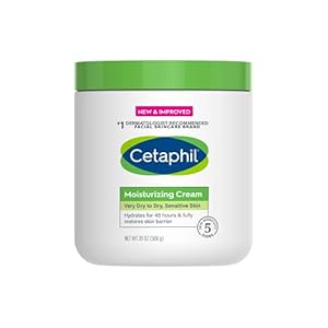 Cetaphil Body Moisturizer, Hydrating Moisturizing Cream for Dry to Very Dry, Sensitive Skin, NEW 20 oz, Fragrance Free…