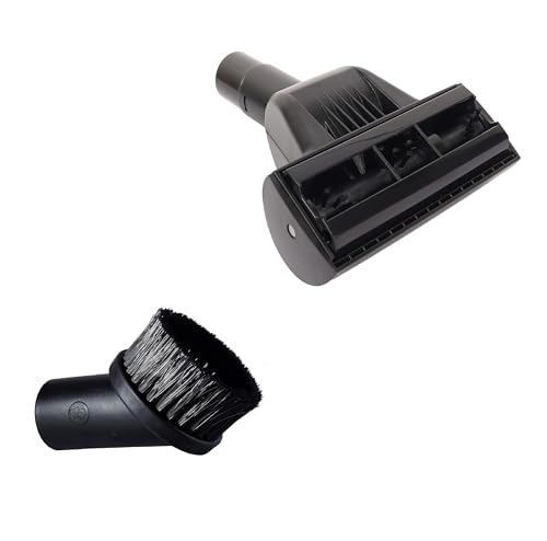 VMTC Turbo Floor Tool Brush & Round Brush Nozzle 35mm Vacuum Cleaner Accessory Compatible with Karchre WD1, WD2, WD3, WD4, WD5, WD6