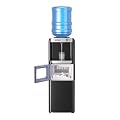 ICEPURE 3-in-1 Water Dispenser with Ice Maker, Water Cooler Dispenser for 5 Gallon Bottle Built-in Bullet Ice Maker Top Loading, Hot and Cold Water Dispenser for Home/Office, 33lbs/24H, Child Lock