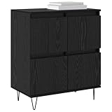 【Utilisations variées】 La forme rectiligne et le style contemporain de ce buffet lui permettent de trouver sa place partout, des salles à manger aux bureaux chez vous. Il s'adapte facilement aux besoins de votre intérieur, offrant une option de rangement élégante. Son look sophistiqué et son grand espace de rangement le rendent parfait pour tout, de la vaisselle aux fournitures de bureau.