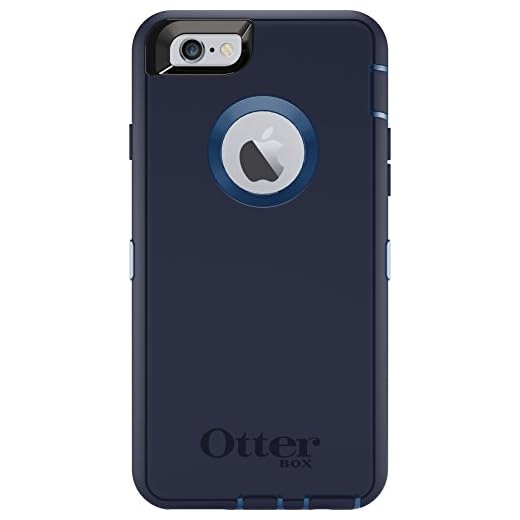Otterbox Defender Iphone 6/6s Case - Frustration Free Packaging - Indigo Harbor (Royal Blue/Admiral Blue)