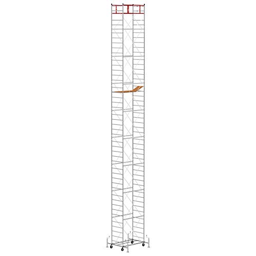  Trabattello altezza di lavoro 14.75 m in acciaio serie M5 LUX made in italy I SCEDIL