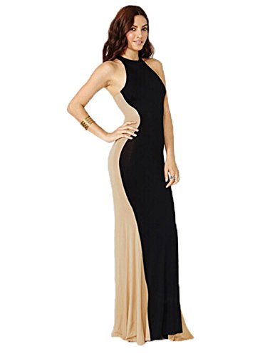 Robe longue Sachet noir YALI taille M vêtement chic de soirée