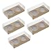 CIYODO 10pcs Packing Box Egg Yolk Puff Boxes Moon Cake Container Desert Container Cupcake Container Bakery Boxes Cake Holder Cake Egg-yolk Puff Container Paper Mini Gift Box