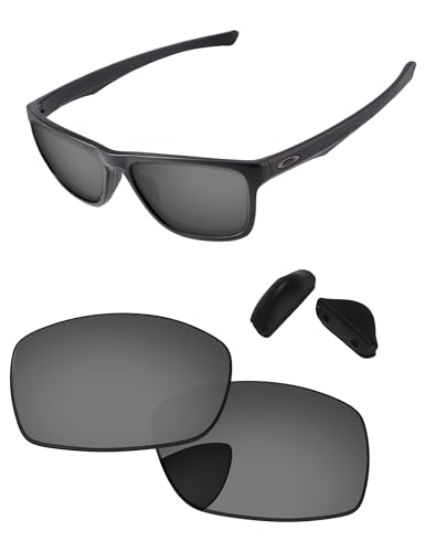 Image of Replacement Lenses & Nose Pieces for Oakley Holston OO9334 Sunglass - Precision Fit, UV Block & Impact Resistant