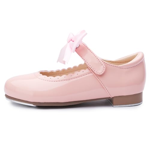 Patent Leather Tap Shoes Dance for Girls2