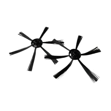 Escovas Escovinha Para Aspirador Robô Compatível Wap Multilaser Obaduster Mondial (1 Par)