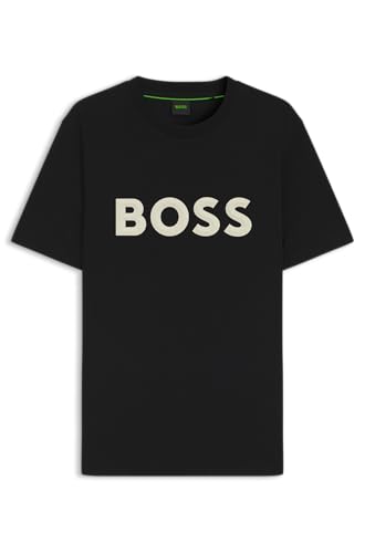 Boss tee Iconic Zone Camiseta, Negro, XL Hombres