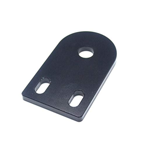 Lysee 3D Printer Parts & Accessories - 3D Printer Parts,T8 Screw Mandrel Support Plate 2020 2040 Aluminum Profile Mount Fixing Plate - (Color: Black)