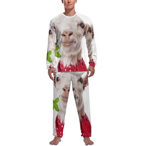 Pyjama homme haut et bas manche longue pour nuits fraîches sans froid