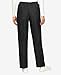 Alfred Dunner Women's Petite Black Denim Proportioned Medium Pant, Black, 10 Petite