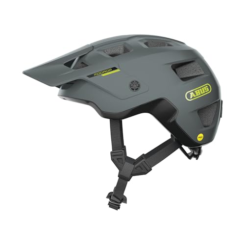 ABUS MTB-Helm MoDrop MIPS - robuster Fahrradhelm mit Aufprallschutz für...