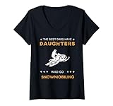 Photo Gallery donna best dads have snowmobiling figlie divertente tee maglietta con collo a v Photo Gallery donna best dads have snowmobiling figlie divertente tee maglietta con collo a v