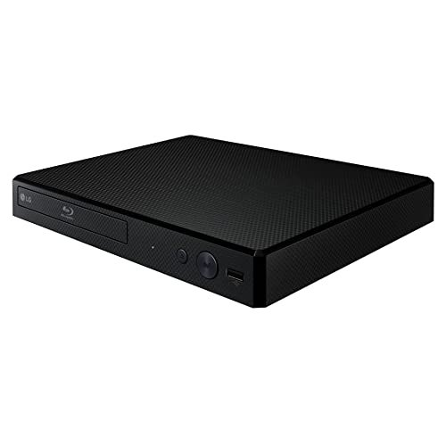 LG Electronics Blu-ray Player BP250 (Full HD-Upscaling, Wiedergabe externer Festplatten, HDMI- und USB-Anschluss), Schwarz, Maße: 2,7 x 4,1 x 19,5 cm – Bild 3
