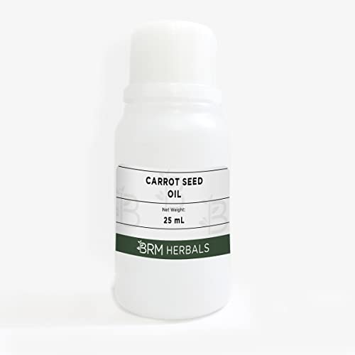 Image of Carrot Seed Essential Oil - Therapeutic & Cosmetic Grade - 25 Ml For Aromatherapy, Diffuser, Soap Making, Cosmetic Making, Lotions, Creams, Diy Personal Care For Face, Hair, Skin & Body