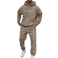 CEWIFO Tuta Lavoro Beige Leggera Uomo Intera Moto Pioggia Felpata Per Casa Hoodie Streetwear Pantaloni Mimetici Bambino 12 Anni Eleganti Vita Alta