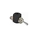 Clippard CR-GTV-3Q Cr 3-Way Toggle Valve, 1/4" NPT Male, Corrosion-Resistant Materials