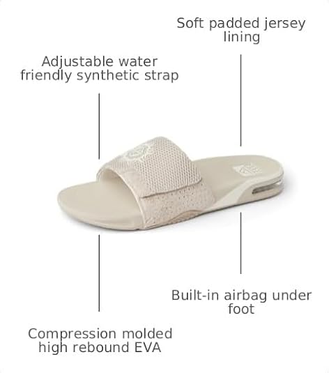 REEF Mens Fanning Slide | Bottle Opener Sandal