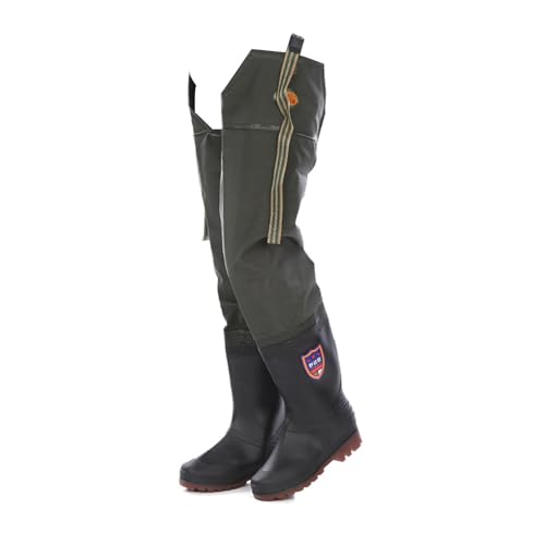 Vadeadores Botas de Pesca Impermeables Unisex 38 EU