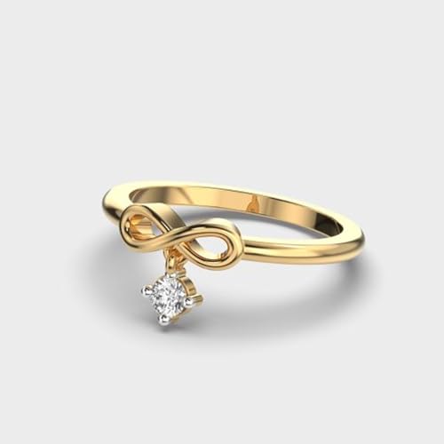 Bague moissanite inversée argent 925 pour éviter le ternissement - 2