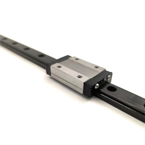 Guide lineaire MGN12H rail de guidage en acier 100mm avec patin noir pour CNC