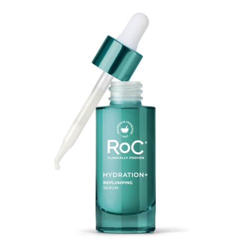 RoC Hydration+ Hyaluronic Acid Serum For Face, Hydrating and Plumping, 1oz - image 1