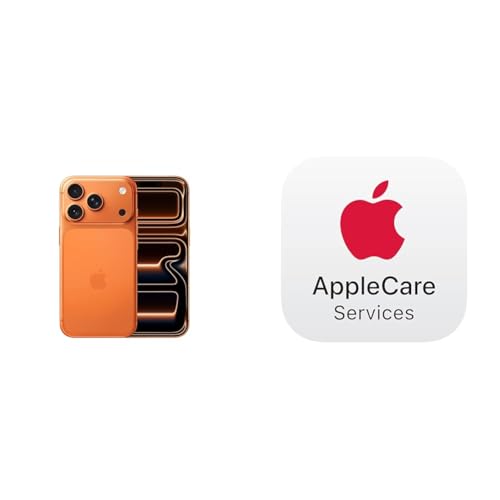 Apple iPhone 17 प्रो (512GB) - AppleCare सेवाओं के साथ प्रोटेक्ट+के साथ कॉस्मिक ऑरेंज