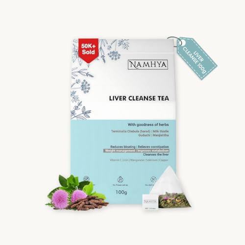 Namhya Liver cleanse Tea with Harad Milk Thistle (Loose Leaves)