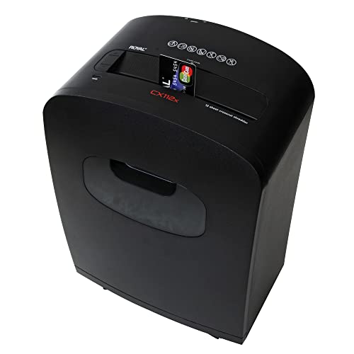Royal 29186X Cx112X 12-Sheet Crosscut Shredder. #TOP6