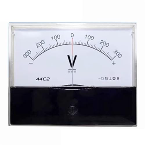 Voltmètre 44C2 DC à aiguille haute visibilité pour contrôle de tension continue 10V