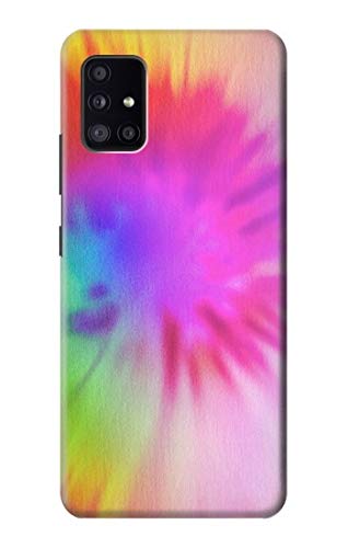 Housse Samsung Galaxy A41 tie dye fine et flexible avec absorption des chocs