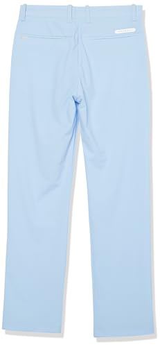 EAGEGOF Kid Golf Trousers Quick Drying Boy's Straight Leg Pants Leisure Child Pants Pockets Lightweight Sports Tennis (BYSSK012A-Sky Blue-130)2