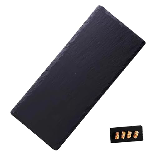 Plato natural de sushi jojofuny 30x10cm resistente miniatura 1